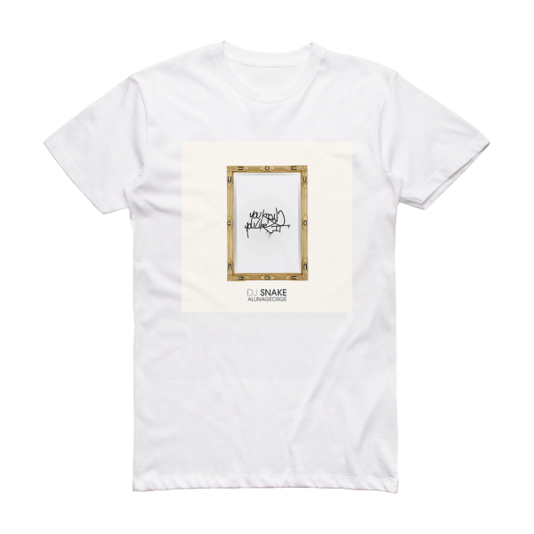 DJ Snake You Know You Like It Album Cover T-Shirt White