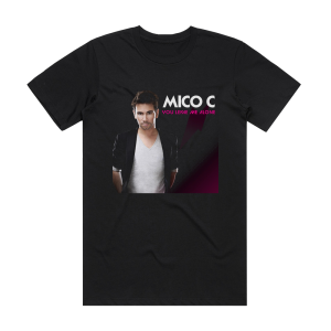Mico C You Leave Me Alone Album Cover T-Shirt Black