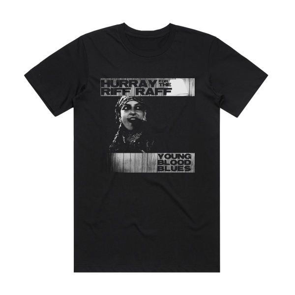 Hurray for the Riff Raff Young Blood Blues Album Cover T-Shirt Black