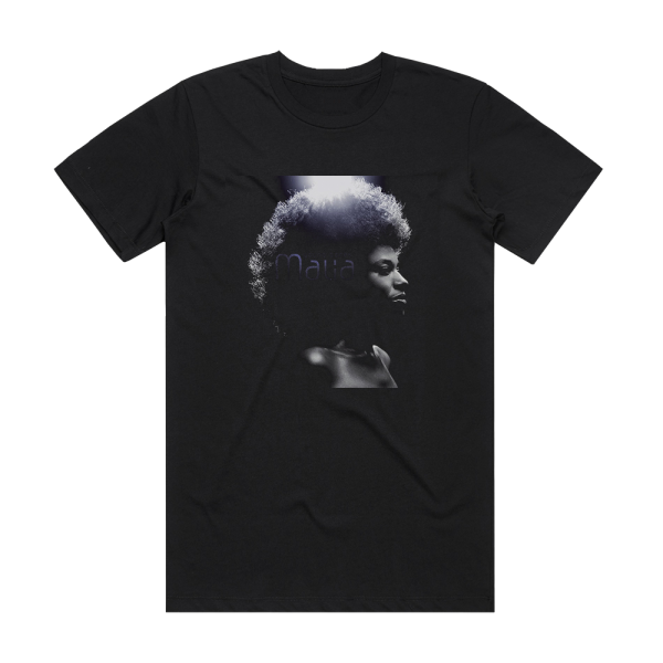 Malia Young Bones Album Cover T-Shirt Black