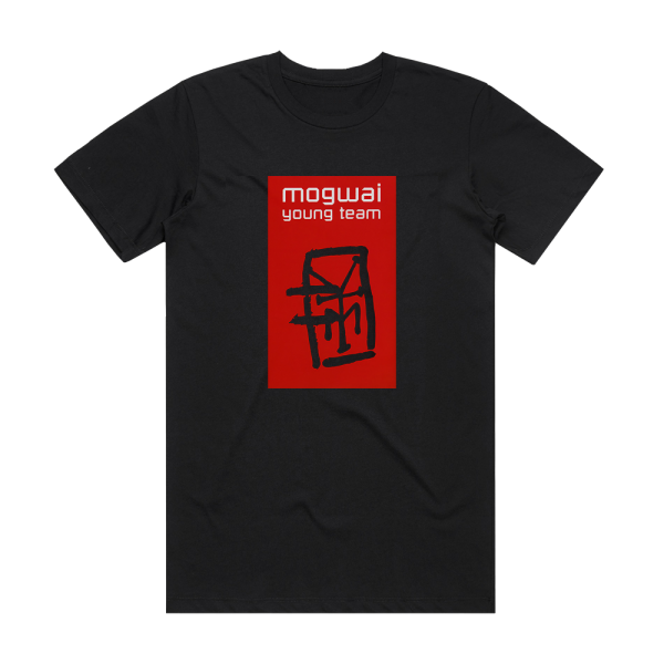 Mogwai Young Team 1 Album Cover T-Shirt Black