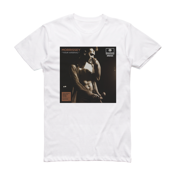 Morrissey Your Arsenal 1 Album Cover T-Shirt White