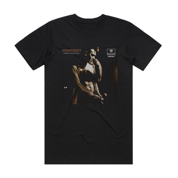 Morrissey Your Arsenal 2 Album Cover T-Shirt Black