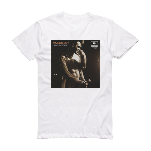 Morrissey Your Arsenal 2 Album Cover T-Shirt White
