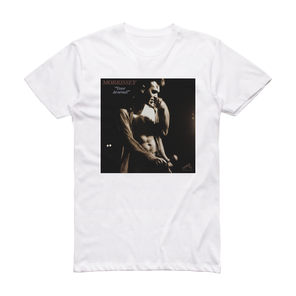 Morrissey Your Arsenal 3 Album Cover T-Shirt White