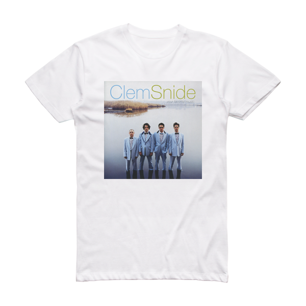 Clem Snide Your Favorite Music Album Cover T-Shirt White