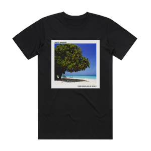 Albert Hammond Your World And My World 2 Album Cover T-Shirt Black