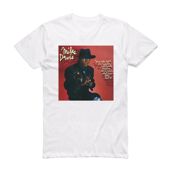 Miles Davis Youre Under Arrest Album Cover T-Shirt White