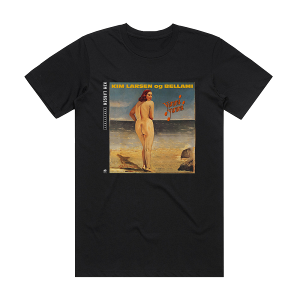 Kim Larsen and Bellami Yummi Yummi Album Cover T-Shirt Black