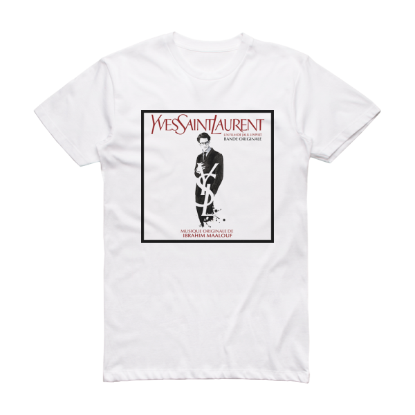 Ibrahim Maalouf Yves Saint Laurent Album Cover T-Shirt White