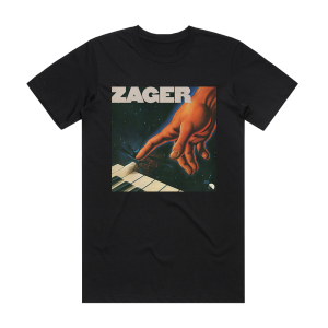 Michael Zager Band Zager Album Cover T-Shirt Black