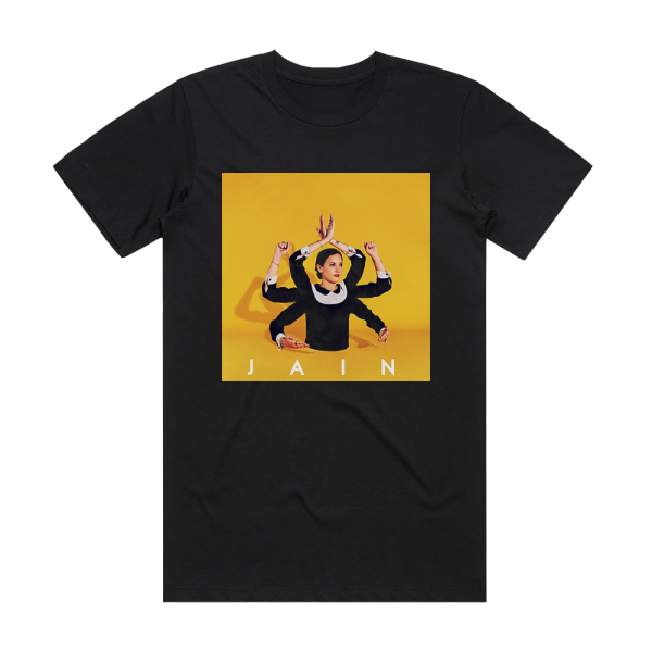 Jain Zanaka Album Cover T-Shirt Black