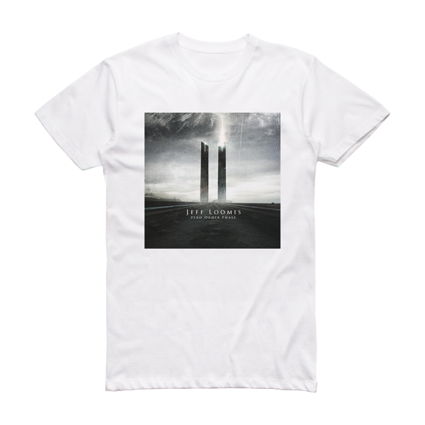 Jeff Loomis Zero Order Phase Album Cover T-Shirt White