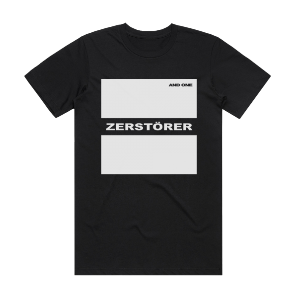 And One Zerstrer Album Cover T-Shirt Black