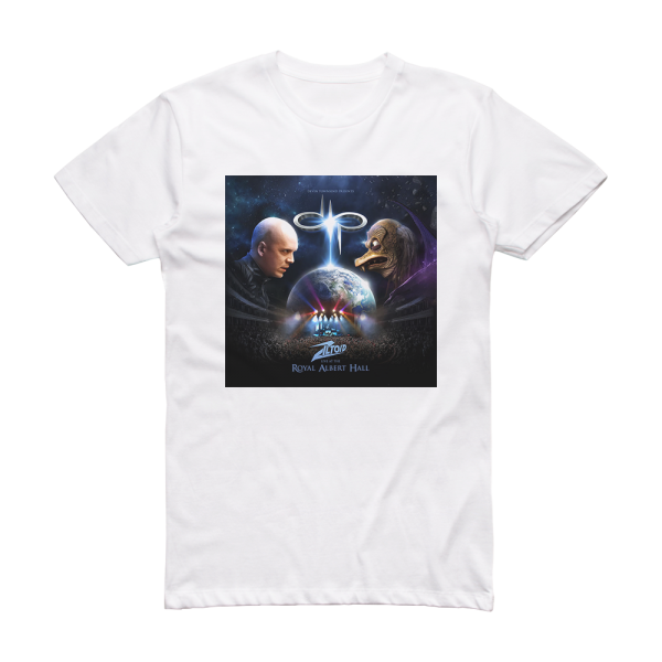 Devin Townsend Project Ziltoid Live At Royal Albert Hall Album Cover T-Shirt White