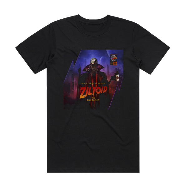 Devin Townsend Ziltoid The Omniscient Album Cover T-Shirt Black