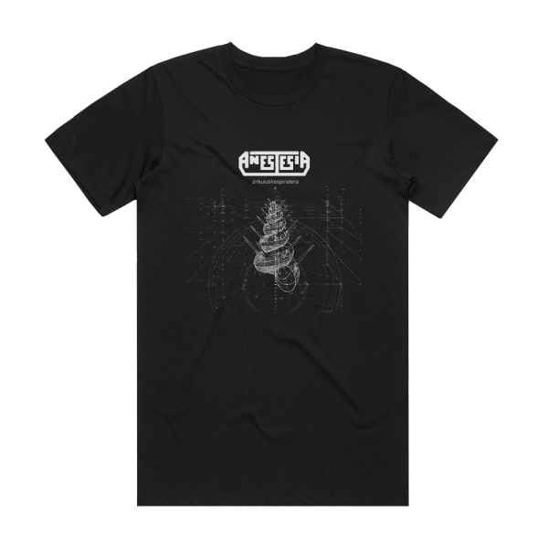 Anestesia Zirkulutik Espiralera Album Cover T-Shirt Black