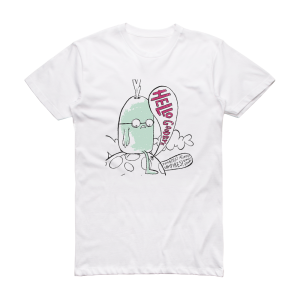 hellogoodbye Zombies Aliens Vampires Dinosaurs Album Cover T-Shirt White