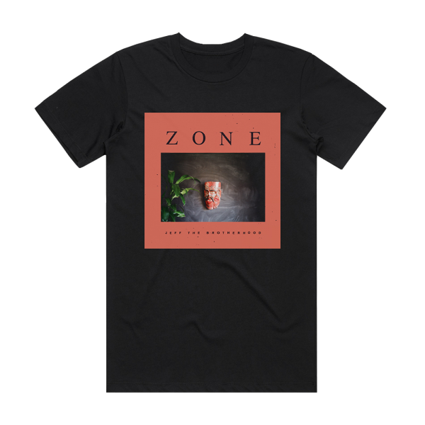 JEFF the Brotherhood Zone Album Cover T-Shirt Black