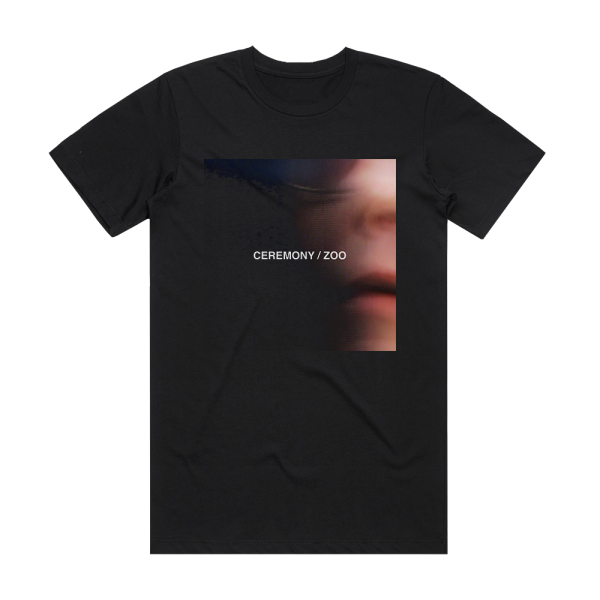 Ceremony Zoo Album Cover T-Shirt Black