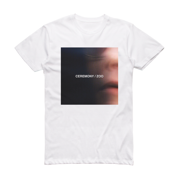 Ceremony Zoo Album Cover T-Shirt White