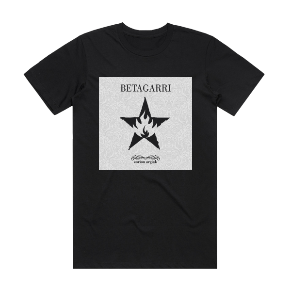 Betagarri Zorion Argiak Album Cover T-Shirt Black