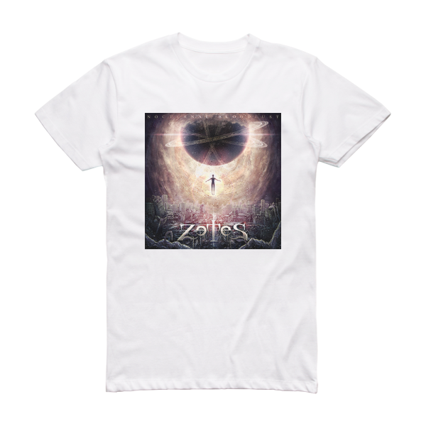 NOCTURNAL BLOODLUST Zts Album Cover T-Shirt White