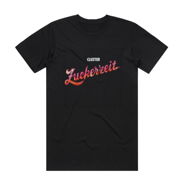 Cluster Zuckerzeit Album Cover T-Shirt Black