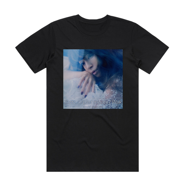 Ayumi Hamasaki Zutto Last Minute Walk Album Cover T-Shirt Black