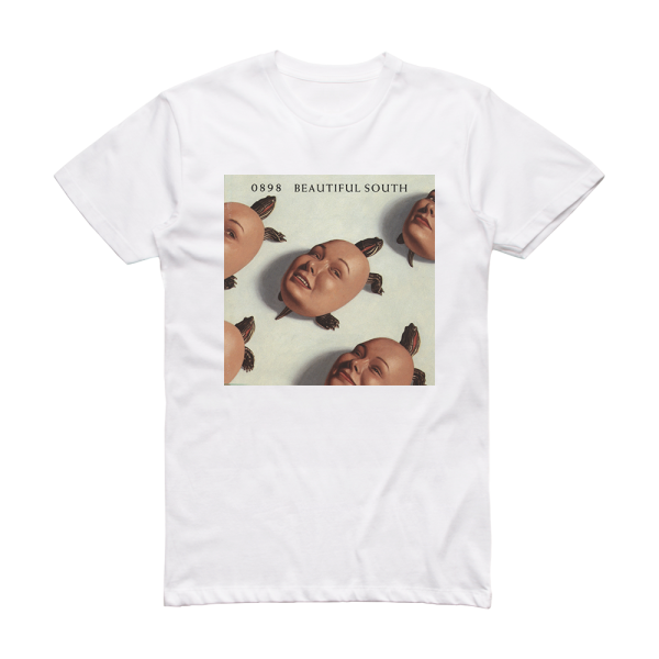 The Beautiful South 0898 Beautiful South Album Cover T-Shirt White