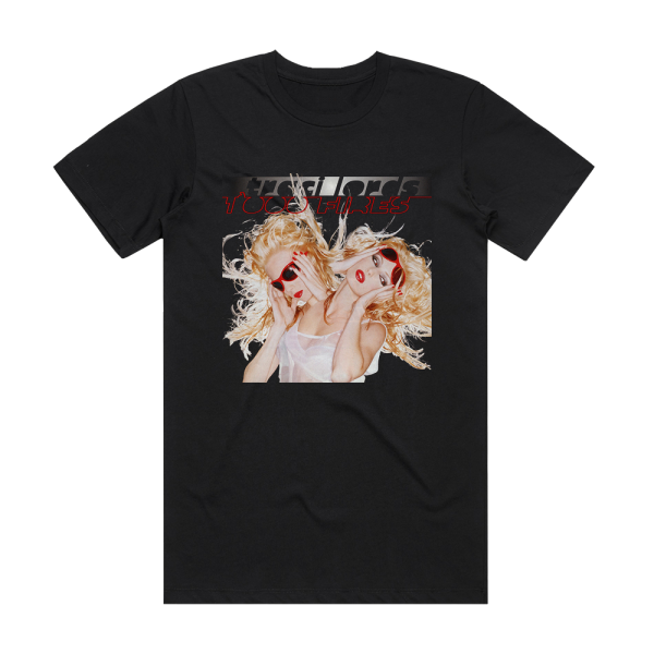 Traci Lords 1000 Fires Album Cover T-Shirt Black