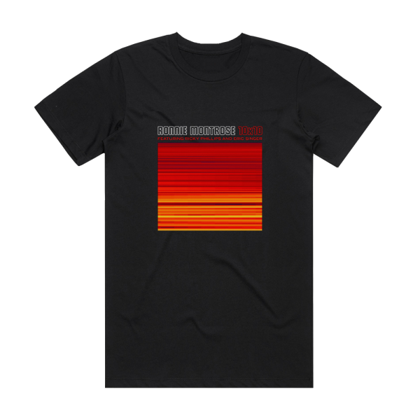 Ronnie Montrose 1010 Album Cover T-Shirt Black