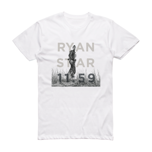 Ryan Star 1159 Album Cover T-Shirt White