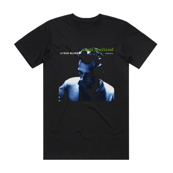 Scott Weiland 12 Bar Blues Album Cover T-Shirt Black