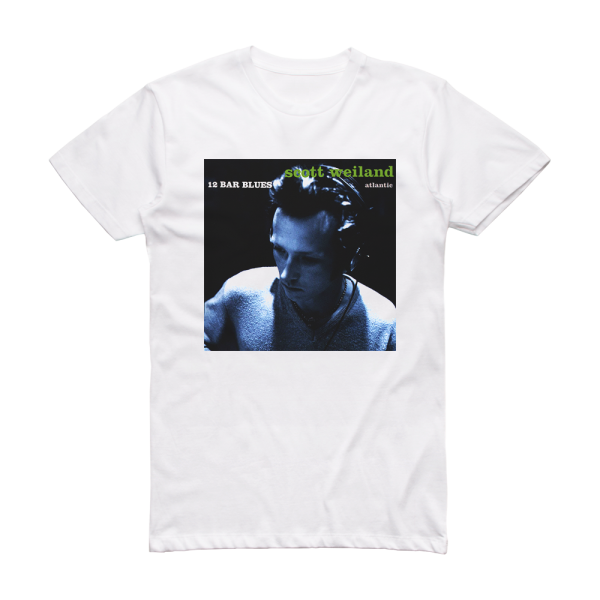 Scott Weiland 12 Bar Blues Album Cover T-Shirt White