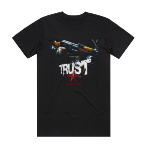 Trust 13 Table Album Cover T-Shirt Black