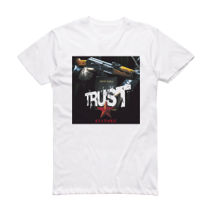 Trust 13 Table Album Cover T-Shirt White