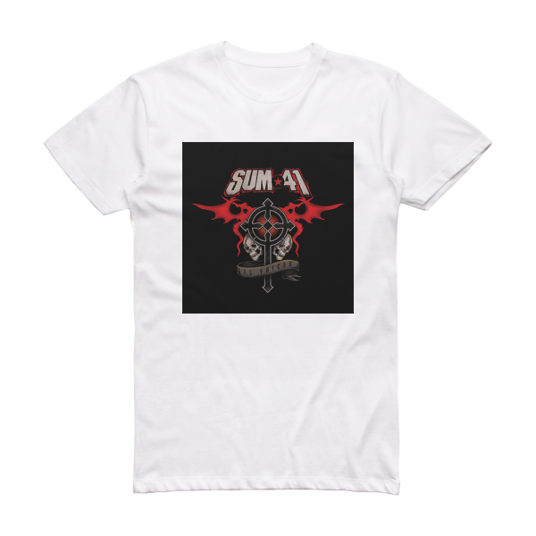 Sum 41 13 Voices Album Cover T-Shirt White