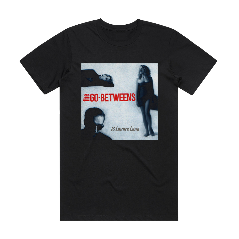 The Go-Betweens 16 Lovers Lane Album Cover T-Shirt Black