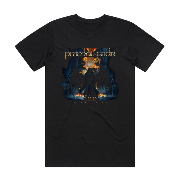 Primal Fear 166 Before The Devil Knows Youre Dead Album Cover T-Shirt Black