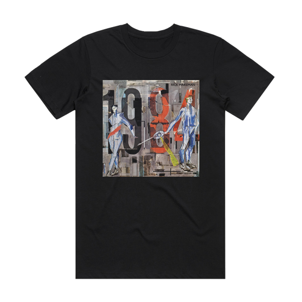 Rick Wakeman 1984 Album Cover T-Shirt Black