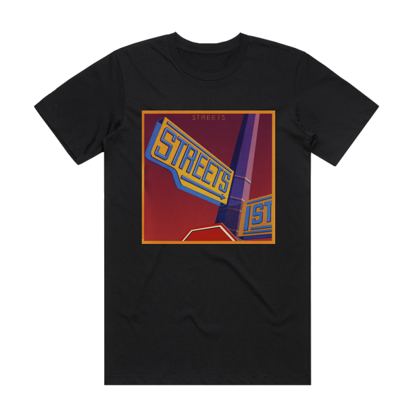 Streets 1St 2 Album Cover T-Shirt Black