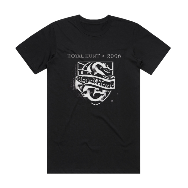 Royal Hunt 2006 Live Album Cover T-Shirt Black