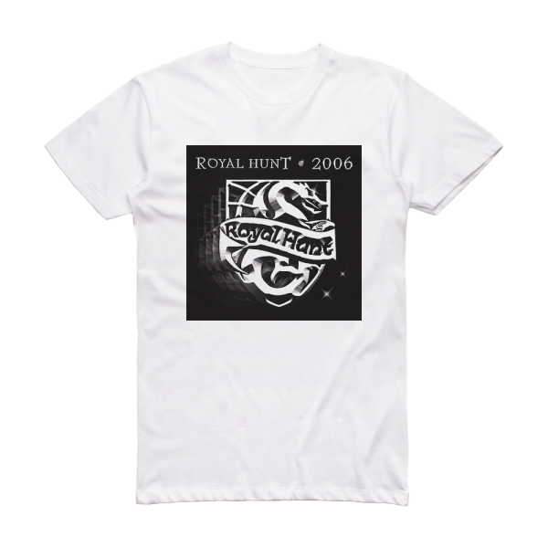 Royal Hunt 2006 Live Album Cover T-Shirt White