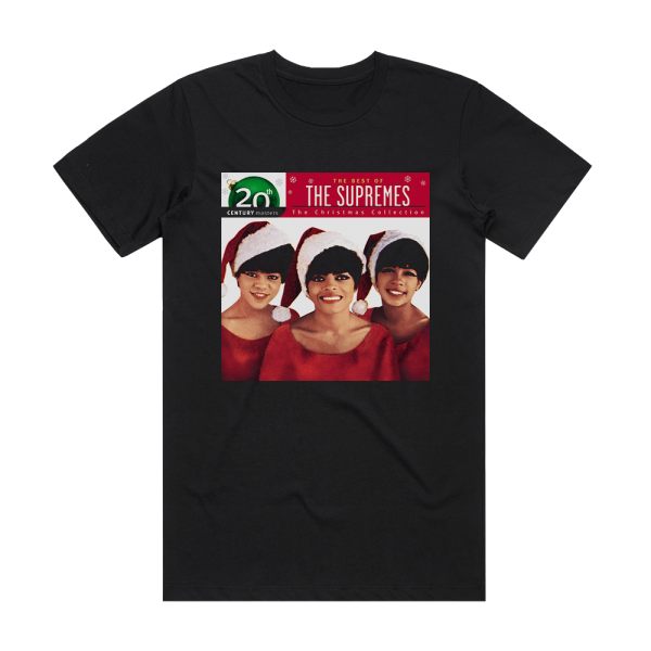 The Supremes 20Th Century Masters The Christmas Collection The Best Of Th Album Cover T-Shirt Black