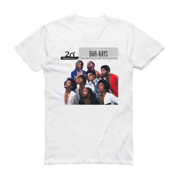 The Bar-Kays 20Th Century Masters The Millennium Collection The Best Of B Album Cover T-Shirt White