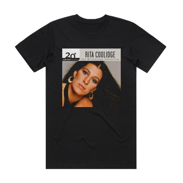 Rita Coolidge 20Th Century Masters The Millennium Collection The Best Of R Album Cover T-Shirt Black