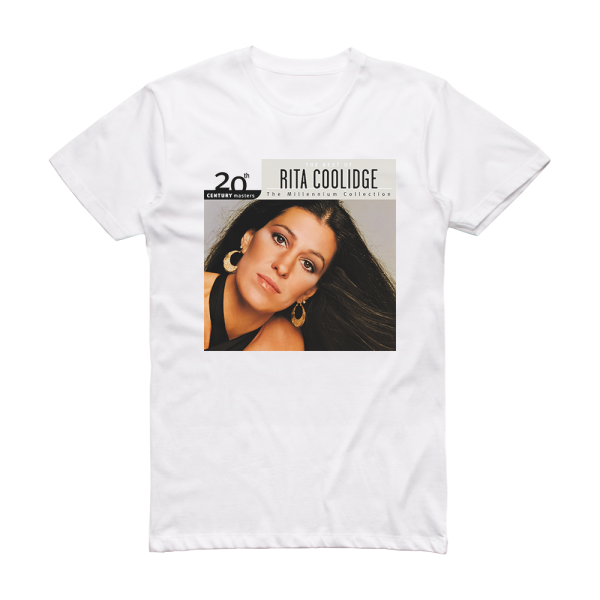 Rita Coolidge 20Th Century Masters The Millennium Collection The Best Of R Album Cover T-Shirt White