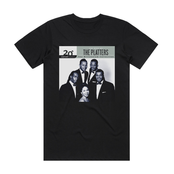 The Platters 20Th Century Masters The Millennium Collection The Best Of T Album Cover T-Shirt Black