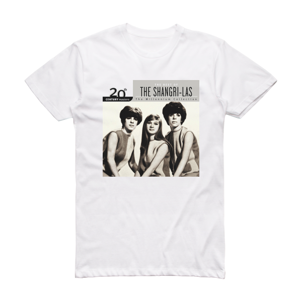 The Shangri-Las 20Th Century Masters The Millennium Collection The Best Of T Album Cover T-Shirt White